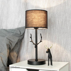 Modern LED antler table lamp