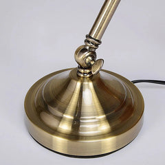 American copper table lamp