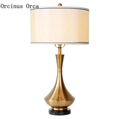 American Creative Individual Golden Table Lamp