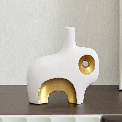 Abstract in Gold Vases Small One Hole | Sage & Sill