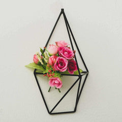 2-Piece Geometric Wall-Mounted Air Plant Hangers